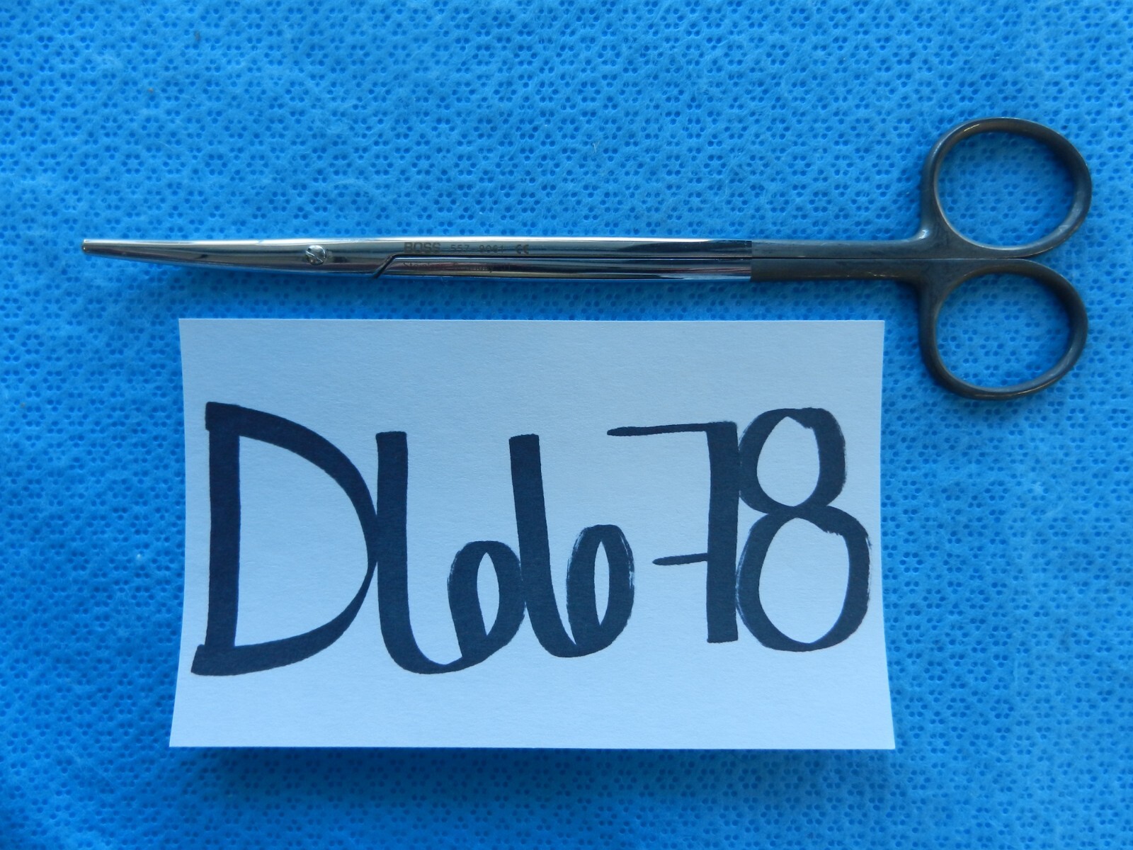 D6678 Boss Metzenbaum Supercut Curved Surgical Scissors 17.9cm 557-9061