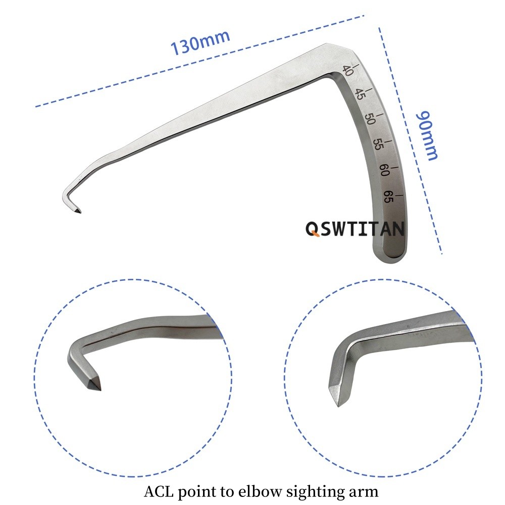 ACL-PCL Reconstruction Instrument Set Arthroscopy ACL Drill Guide Instruments