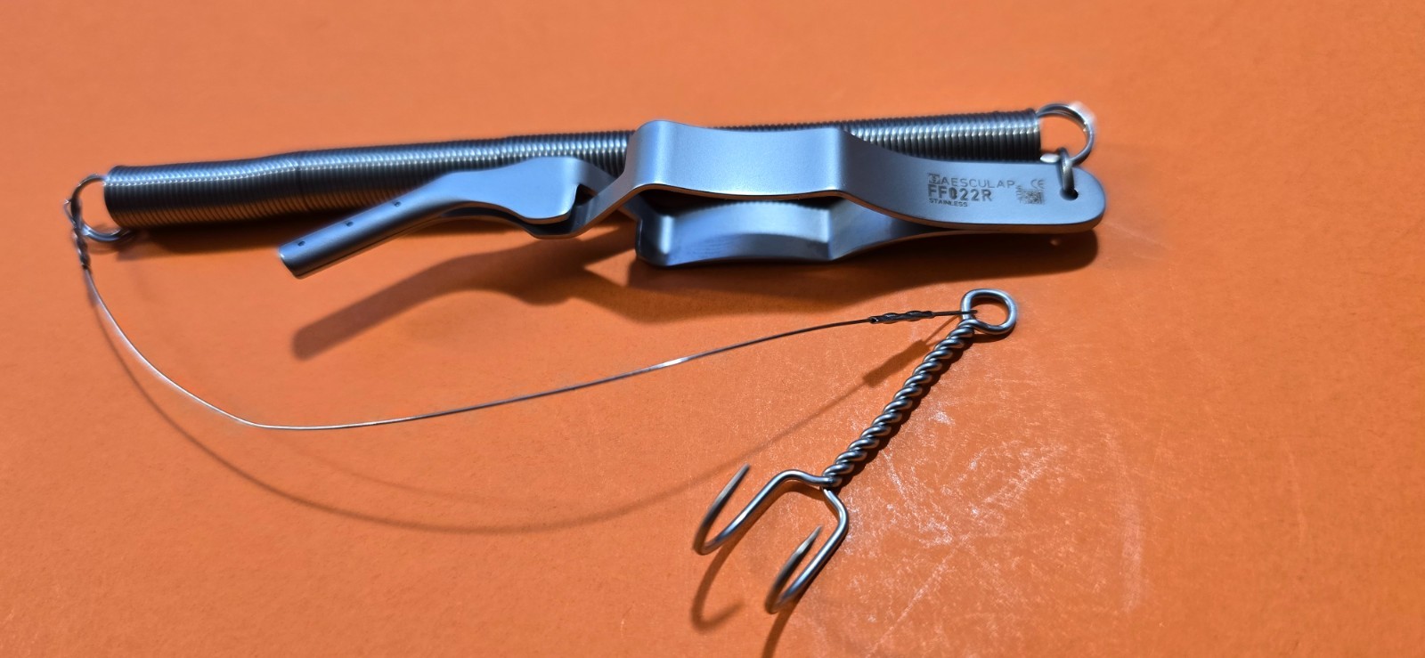 Aesculap FF022R Surgical Orthopedic YASARGIL Spring Hook.