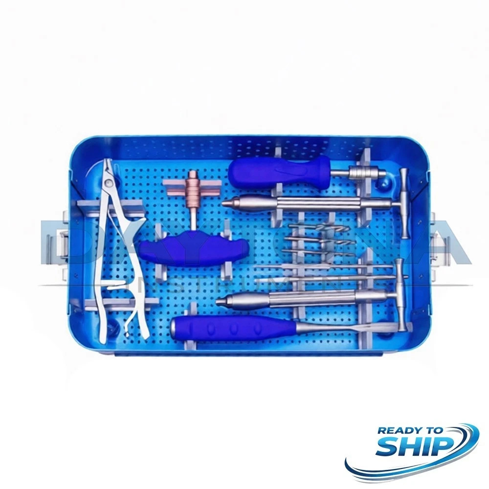 Broken Screw Removal Set Screw Extraction Surgical Instruments Orthopedic