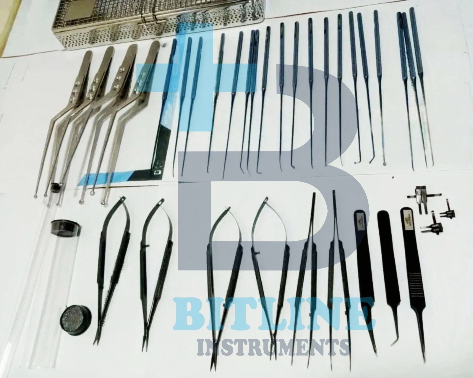 Micro surgery instruments set Neuro Surgical Instruments Without Box