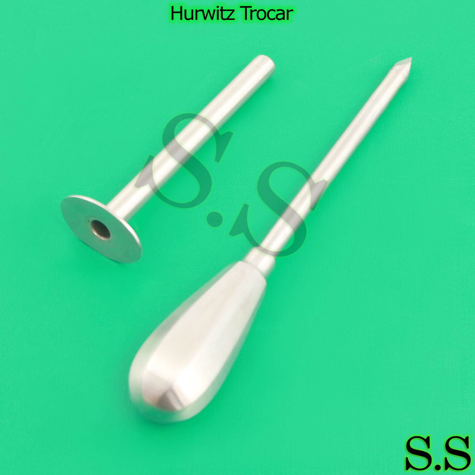 Hurwitz Trocar Surgical Medical Surgeon Instruments