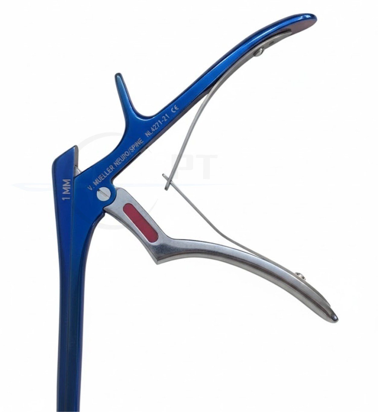 Kerrison Rongeurs V Mueller Chroma-Line Blue Set Neuro Spine Surgical Instrument