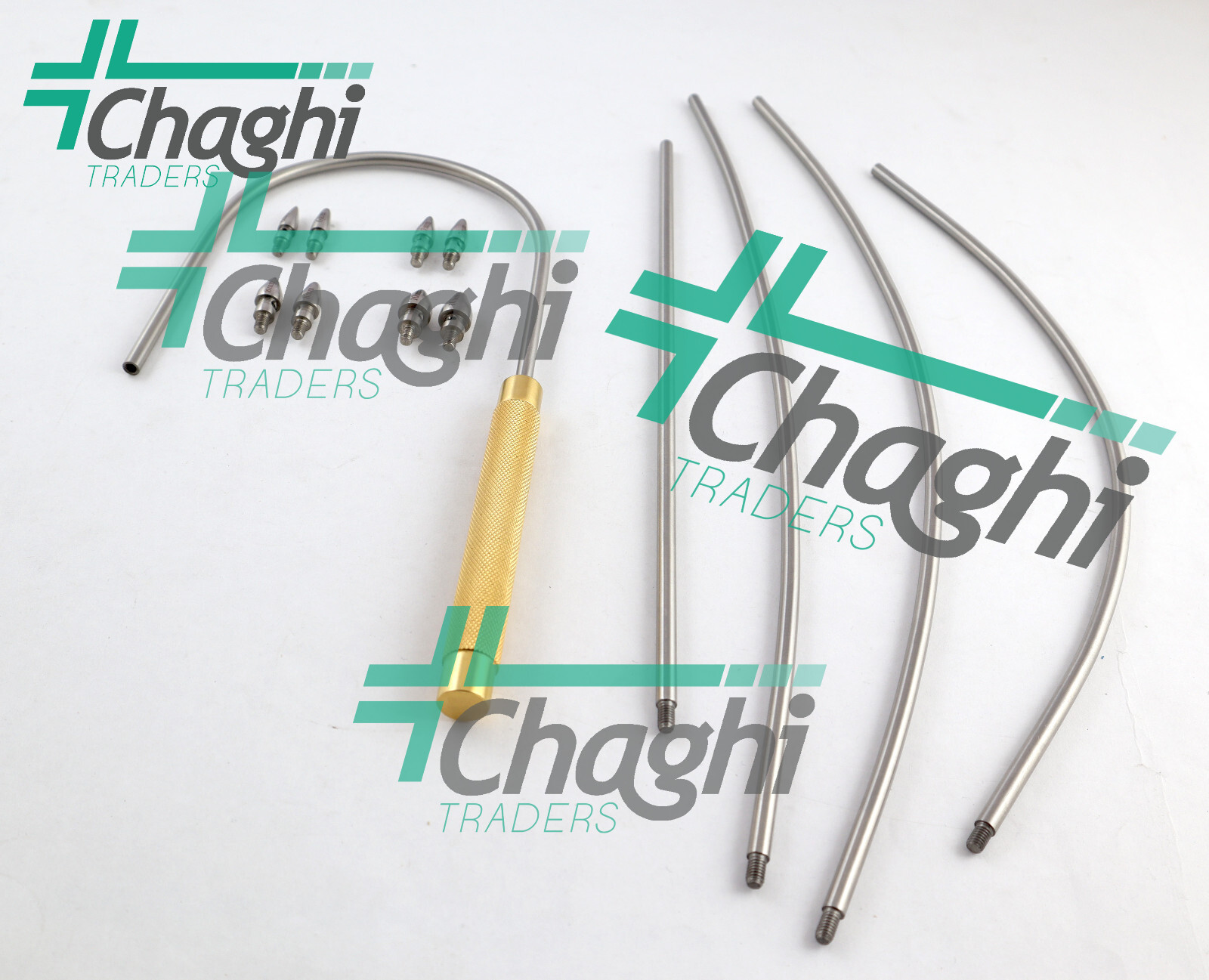 New Fistula Tunneler Vascular 14 PCs Set Orthopedic Surgical Instruments chaghi