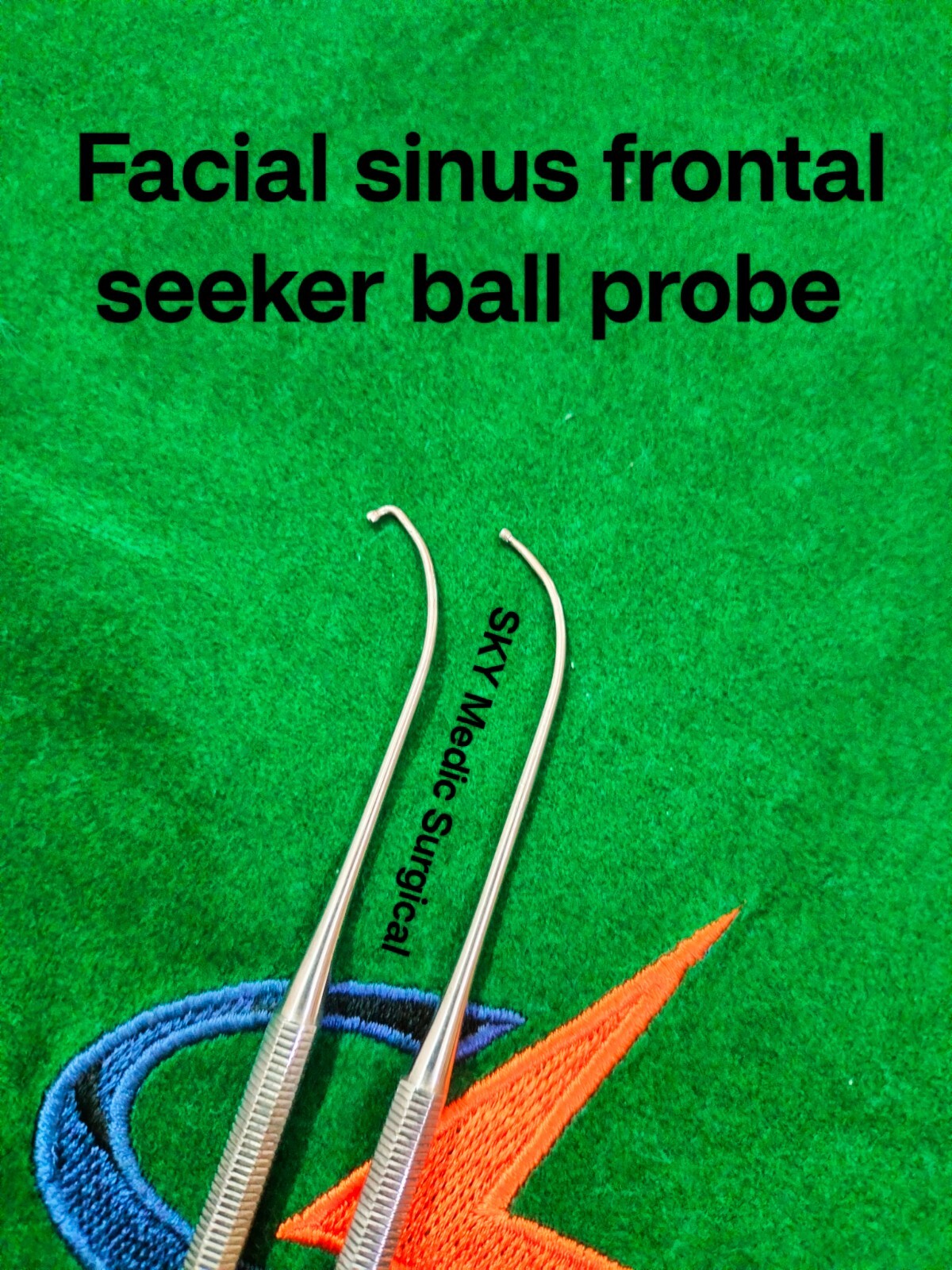 PACK OF 1 PIECE FACIAL FRONTAL SINUS SEEKER BALL PROBE ENT INSTRUMENT ENDOSCOPY
