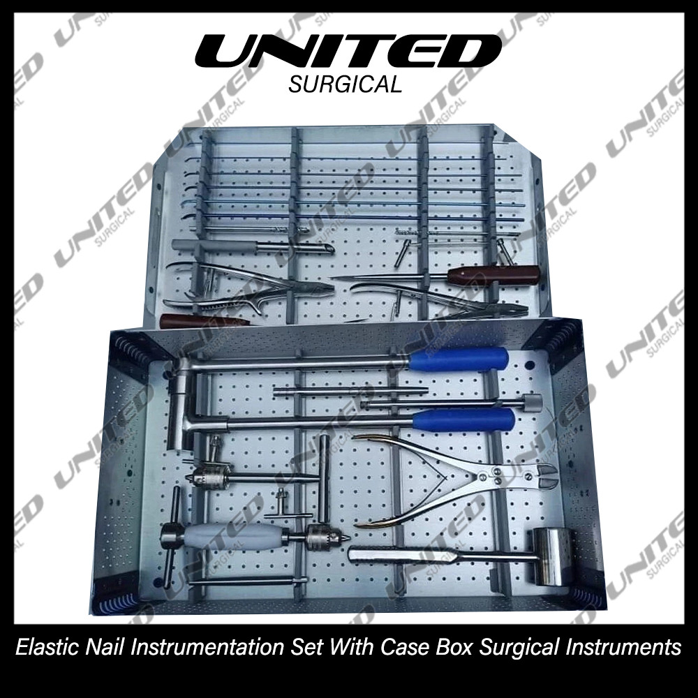 Elastic Nail Instrumentation Set With Case Box Surgical Instruments