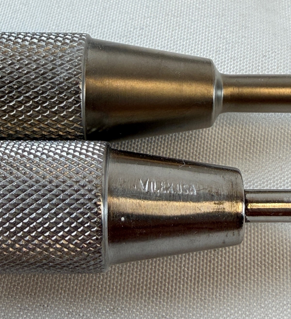 Pair of Vilex Cannulated Hex Drivers 2.5mm & 1.5mm w/ Case Orthopedics