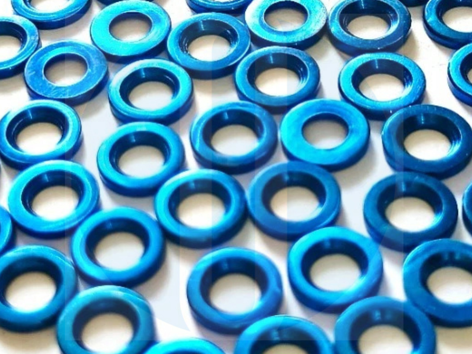 4.0mm Titanium Washers 100 Pcs Set Precision Hardware Components
