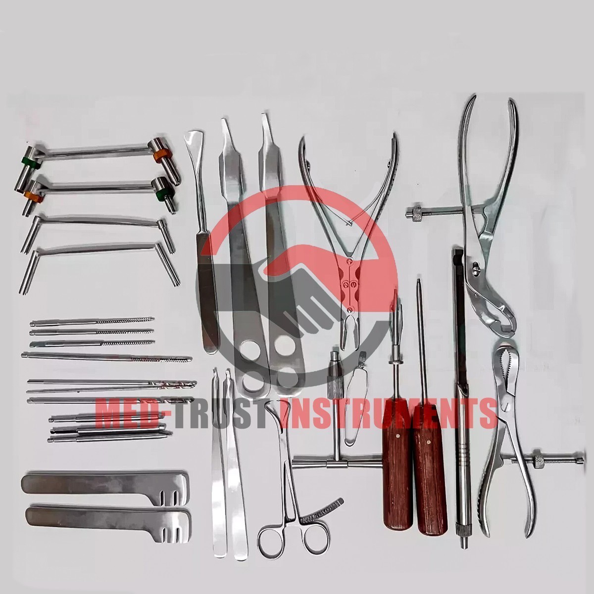 Small Fragment Instruments Orthopedic Surgical Instruments Set 30 Pcs
