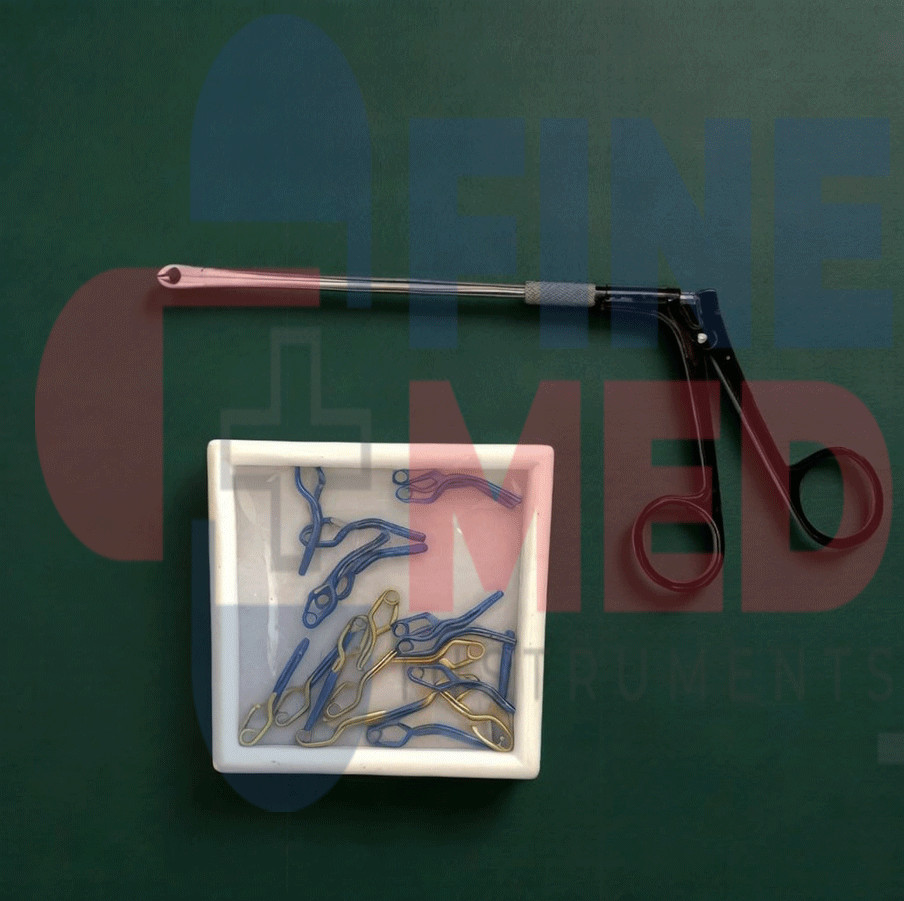 20 Aneurysm Clips & 1 Applicator for Neurosurgery SURGICAL INSTRUMENTS