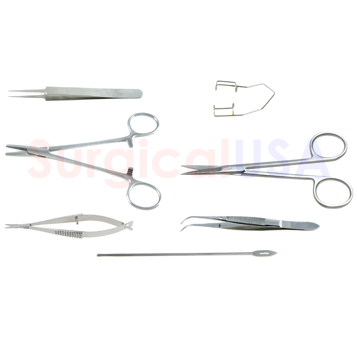 Dissecting Kit of 7 Surgical Instruments NEW Veterinary Tools Set