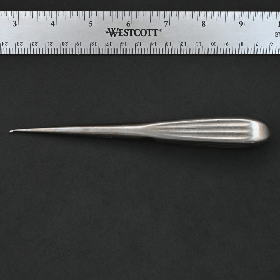 Integra Jarit 240-098 Bruns Oval Cup Curette Size 5-0 Straight 7 in (175 mm)