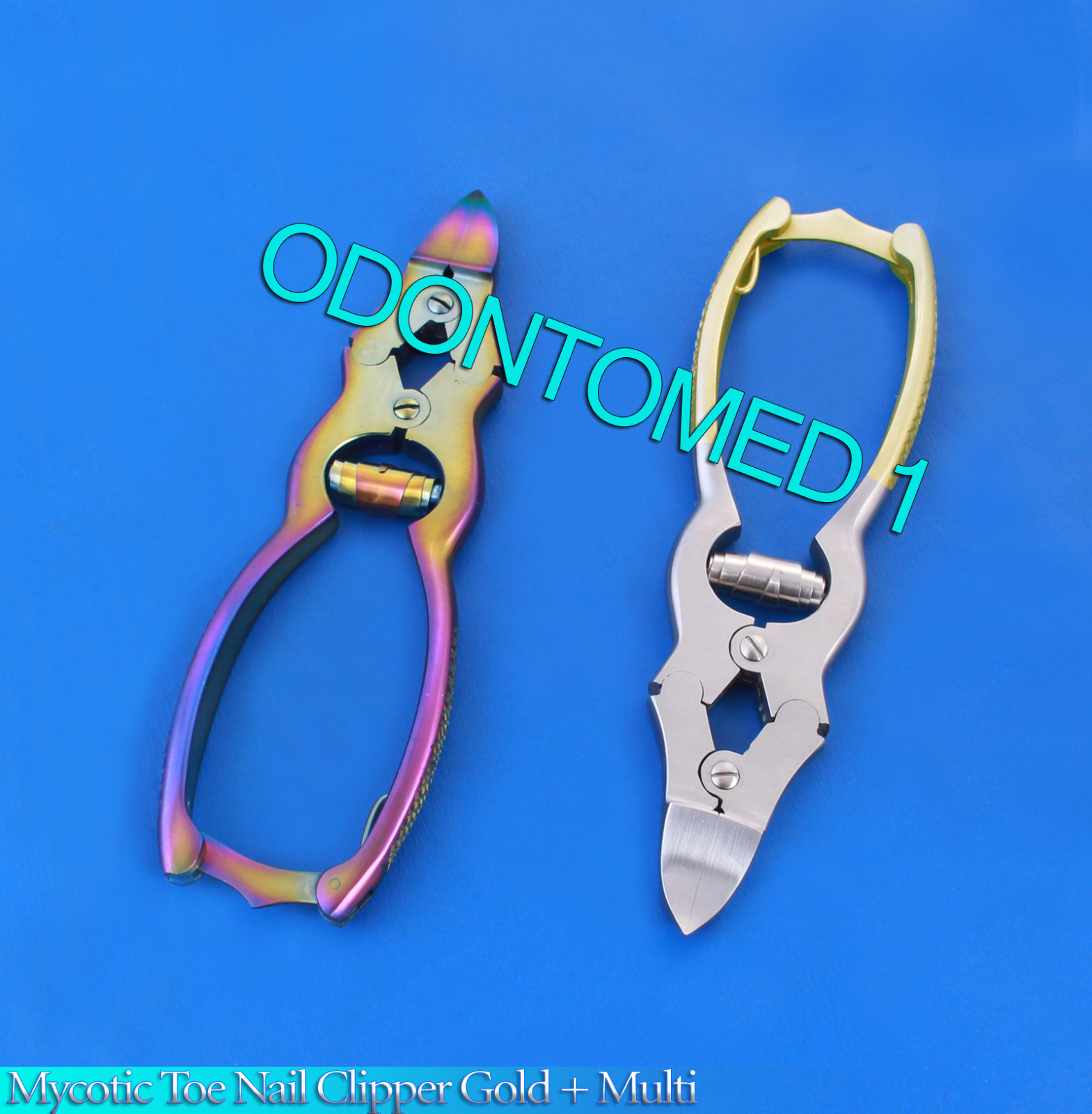 Mycotic Toe Nail Clipper Gold + Multi Surgical Instruments