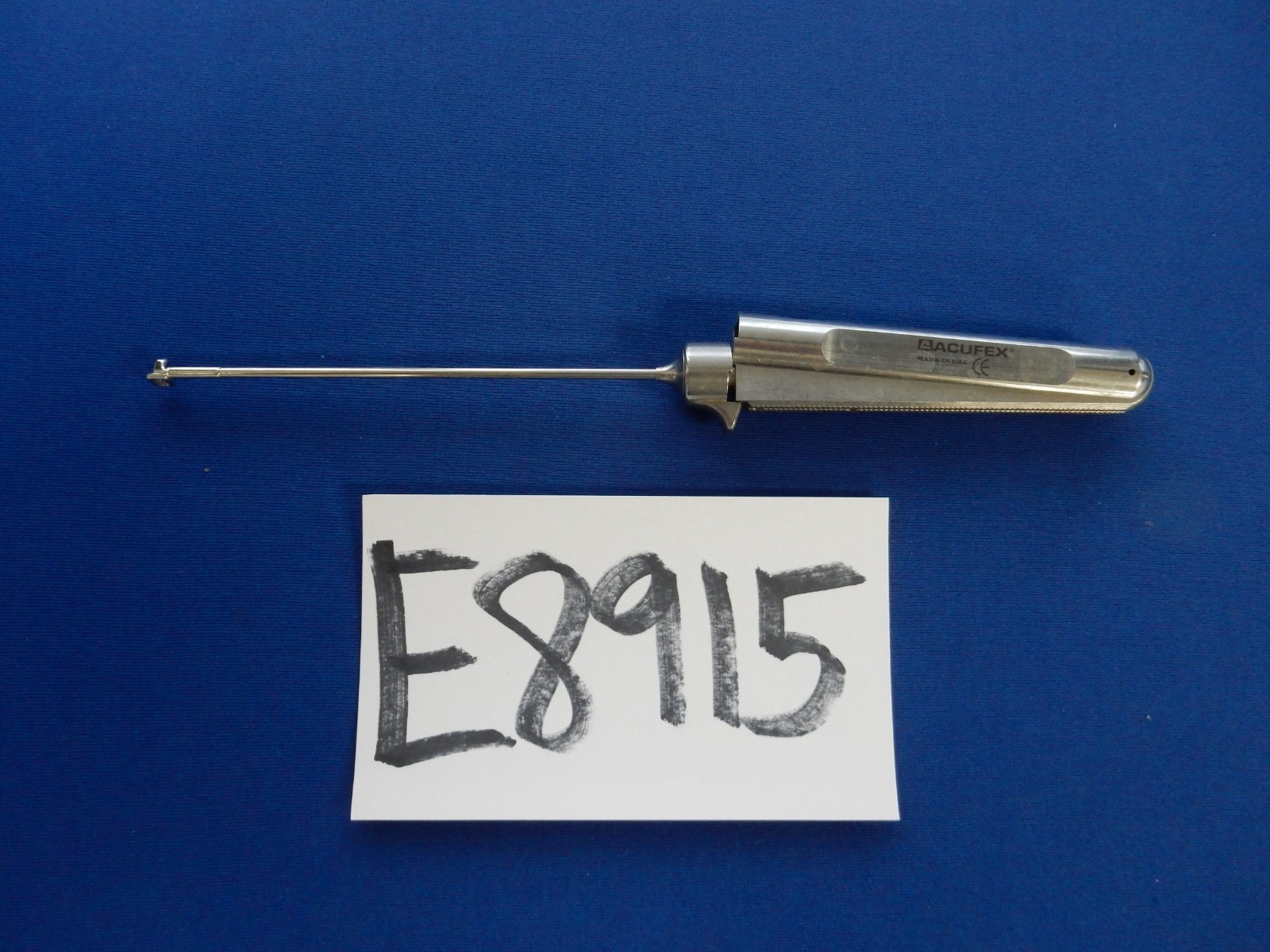 Acufex 010901 Cigar Handle 3.4mm RIGHT Arthroscopic Basket Punch