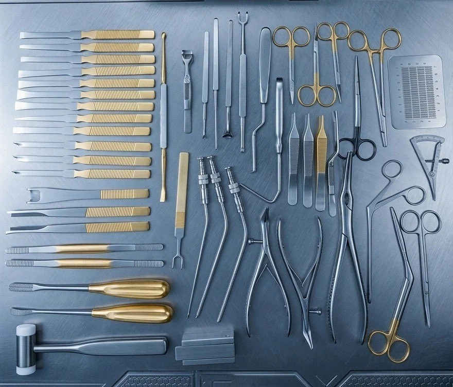 Rhinoplasty 50 pcs set Nose & Plastic Surgery instruments with box