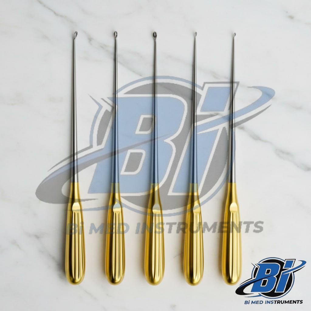 Orthopedic Bone Curettes 5 Pieces Set orthopedic Spine Instruments