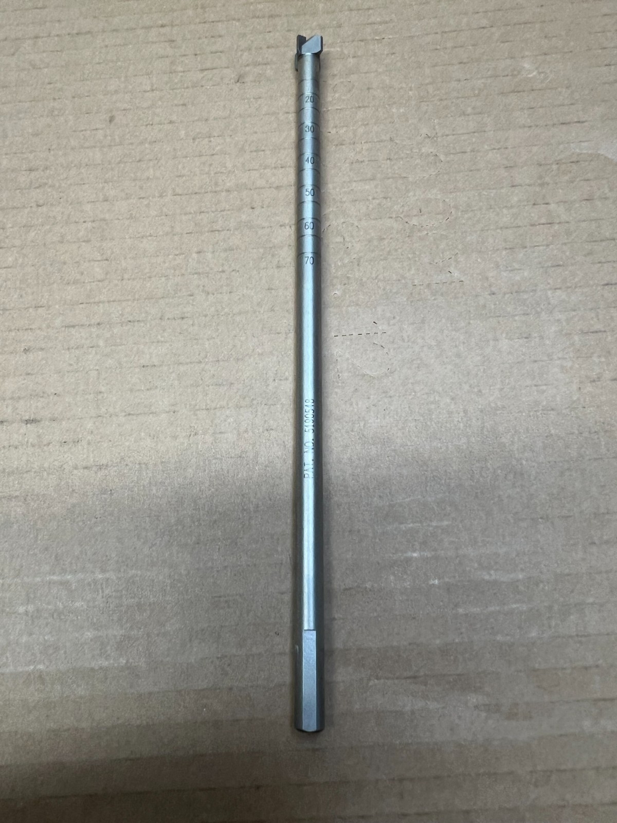 Linvatec 10mm C-Reamer, Stainless Steel, 7-1/8″ overall length