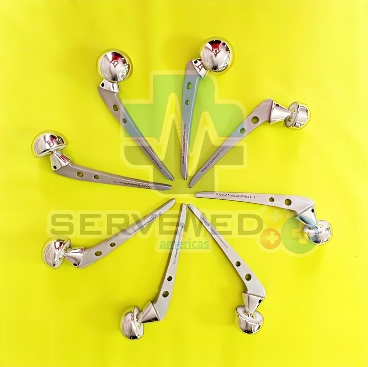 Bipolar Hip Prosthesis 8 Pieces Set 38MM To 52MM Orthopedic Instruments
