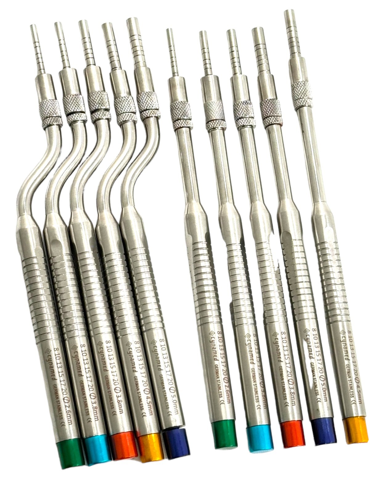 Osteotome Concave Tip STR + Offset Sinus Lift, Bone Implant Instruments-Steel