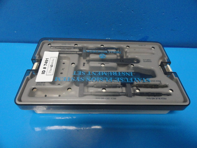 Nexa Orthopaedics StayFuse Fusion System Instrument Set ~ 7491