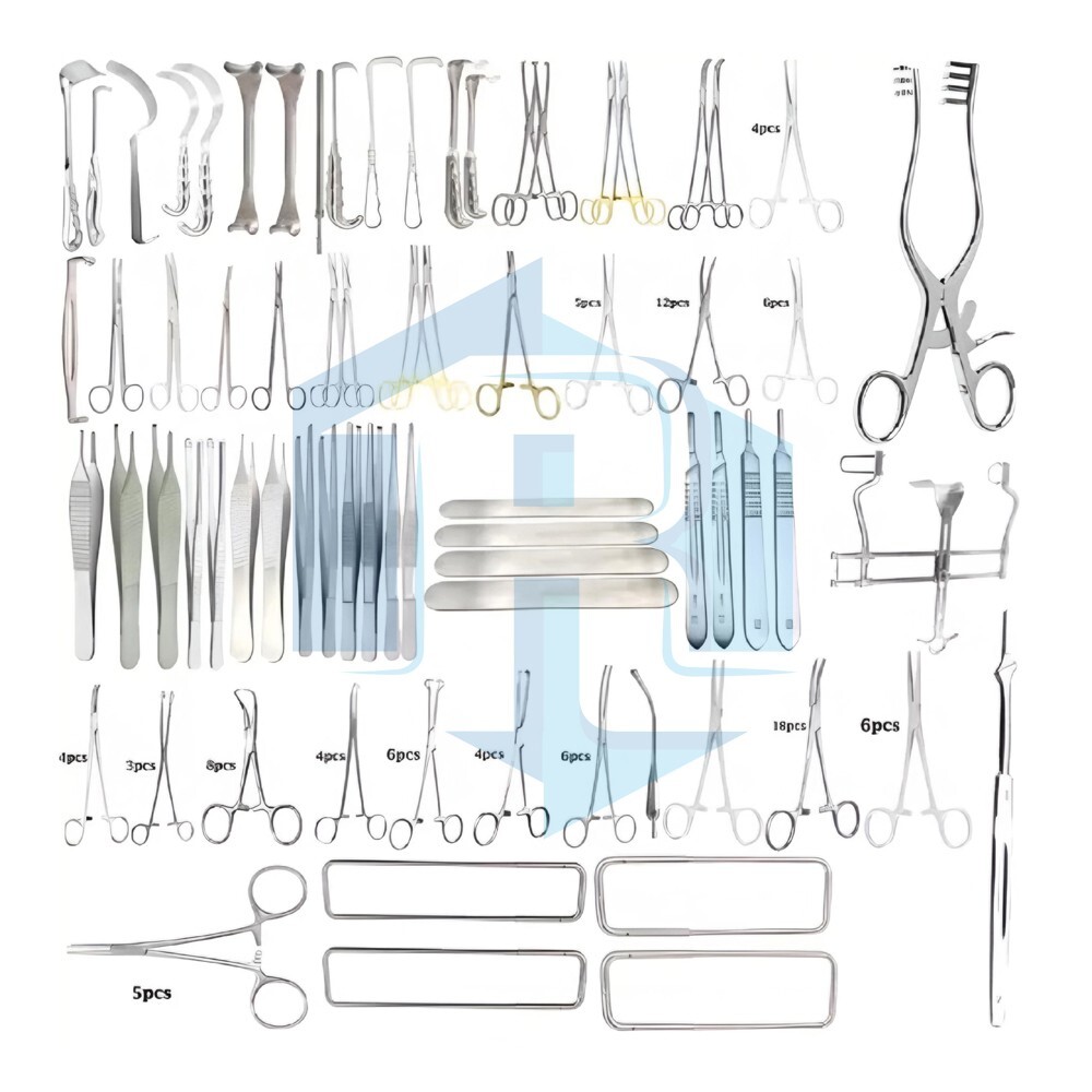 Major Hernia Hydrocoelectomy Surgery Set Of 150pcs Best Quality Surgical