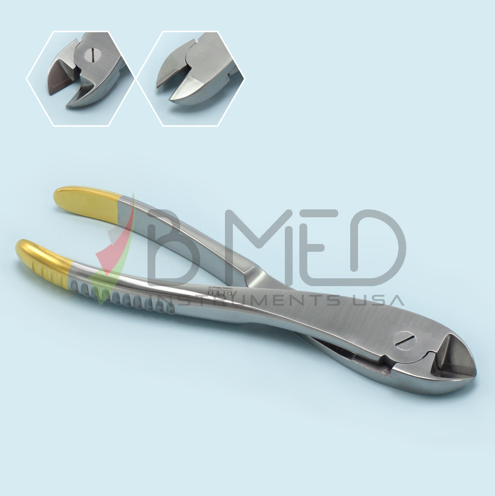 OR Grade Wire Cutter 7″ TC Side Bite Max .062 1.6mm Orthopedic Cerclage & K Wire