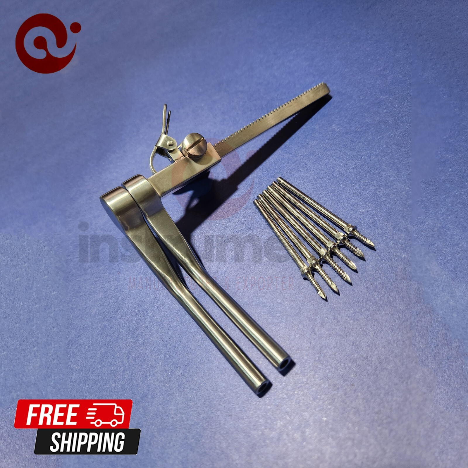 Caspar Cervical Distractor With Screws Neurosurgical Orthopedic instrument By Ai
