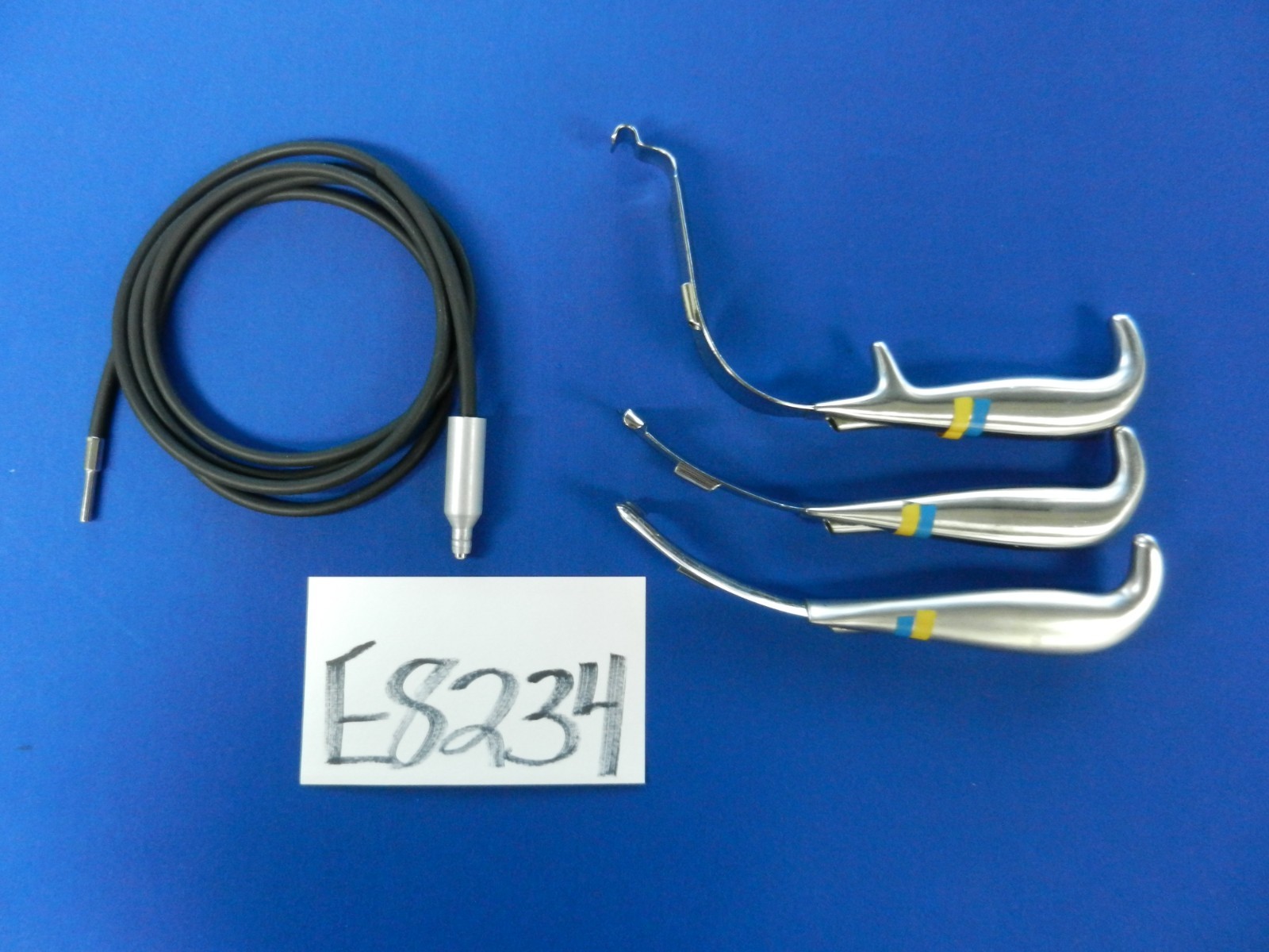 W. Lorenz Maxillofacial Lighted Retractor Set with Cable