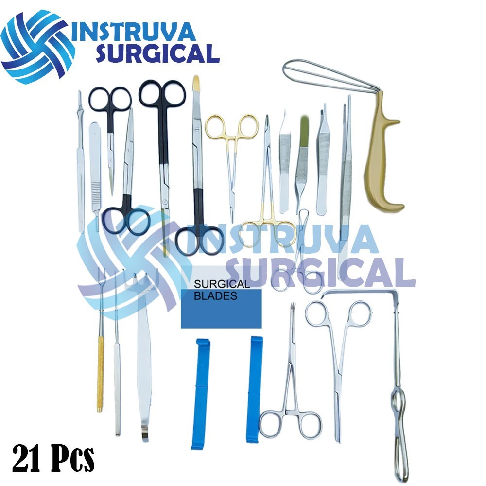 Face Lift Instruments Set of 21Pcs Face Surgery Instruments