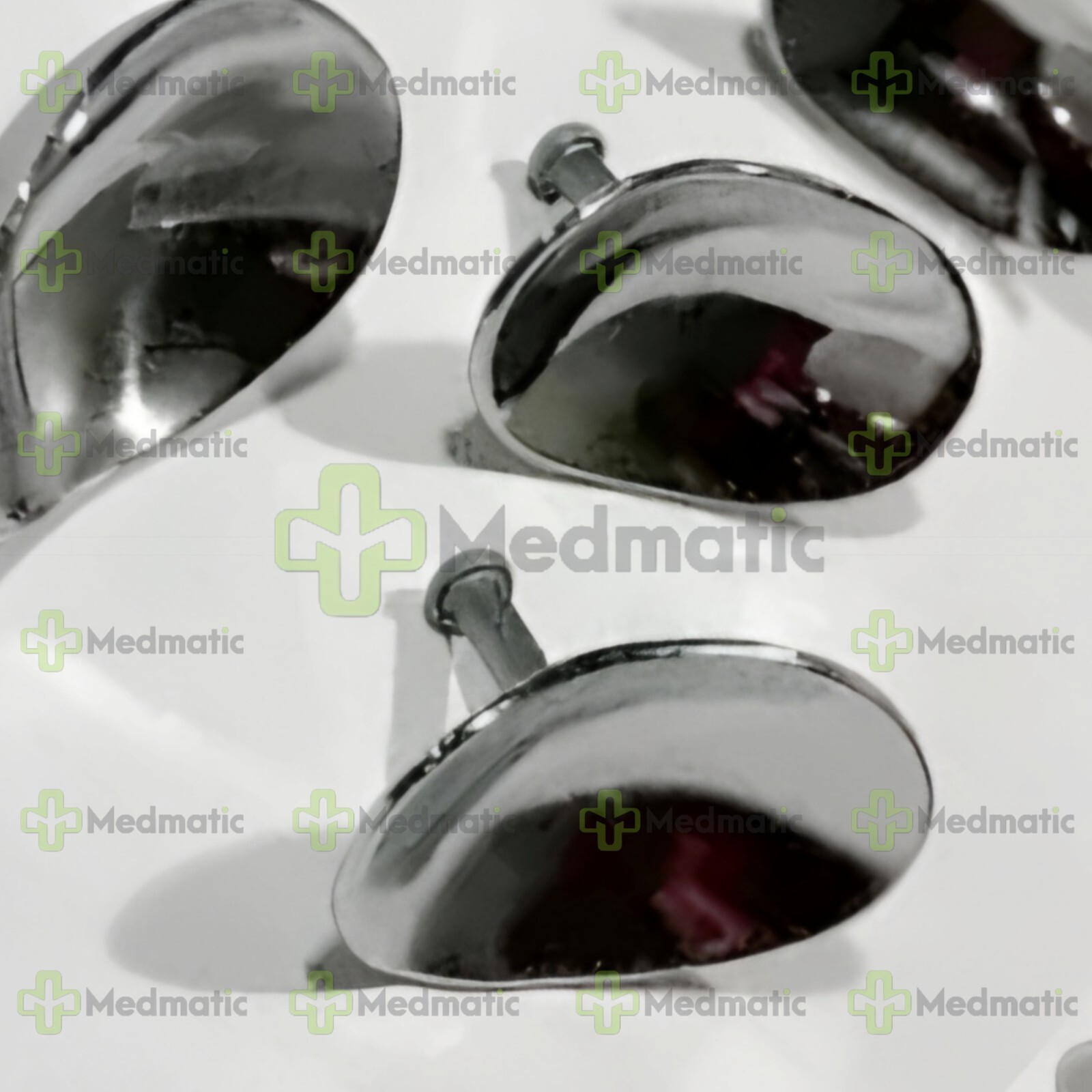 6 Pcs Lot Corneal Shield Laser Eye Shield Corneal Protector Stainless Steel