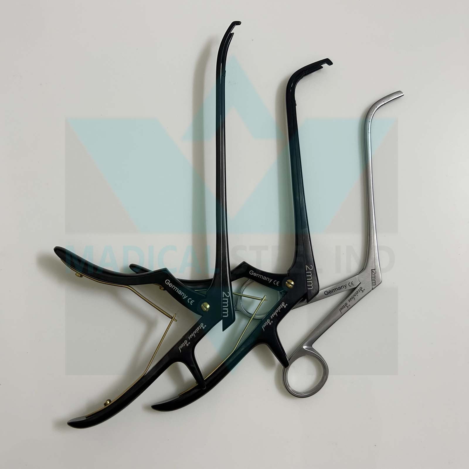 Sinus Frontal Punch With Link Chain Sheath Backward Cutting Endoscopic Nasal ENT