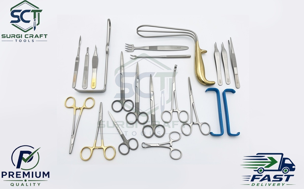 Face Lift Instruments Set of 21Pcs Face Surgery Instruments