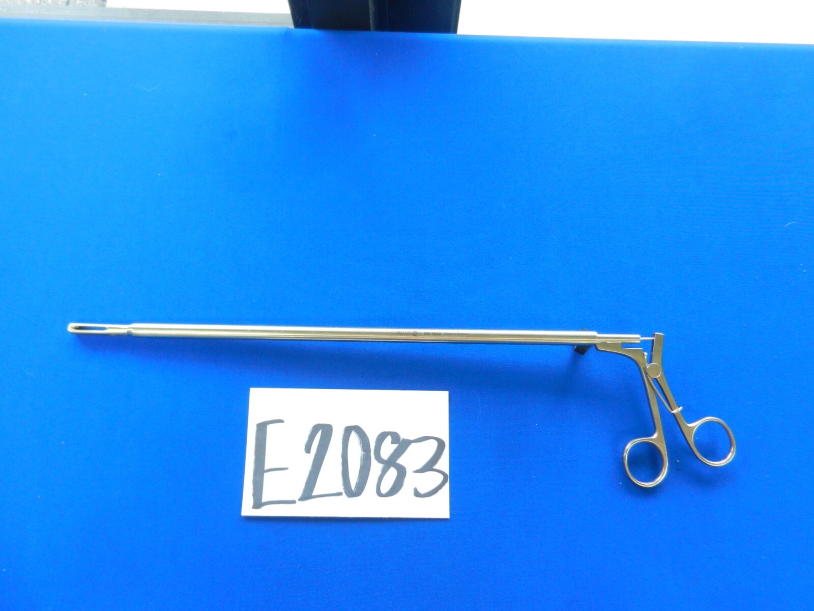 E2083 Solos Endoscopy GS1500 10mm 2×3 Large Toothed Jaw Claw Grasping Forceps