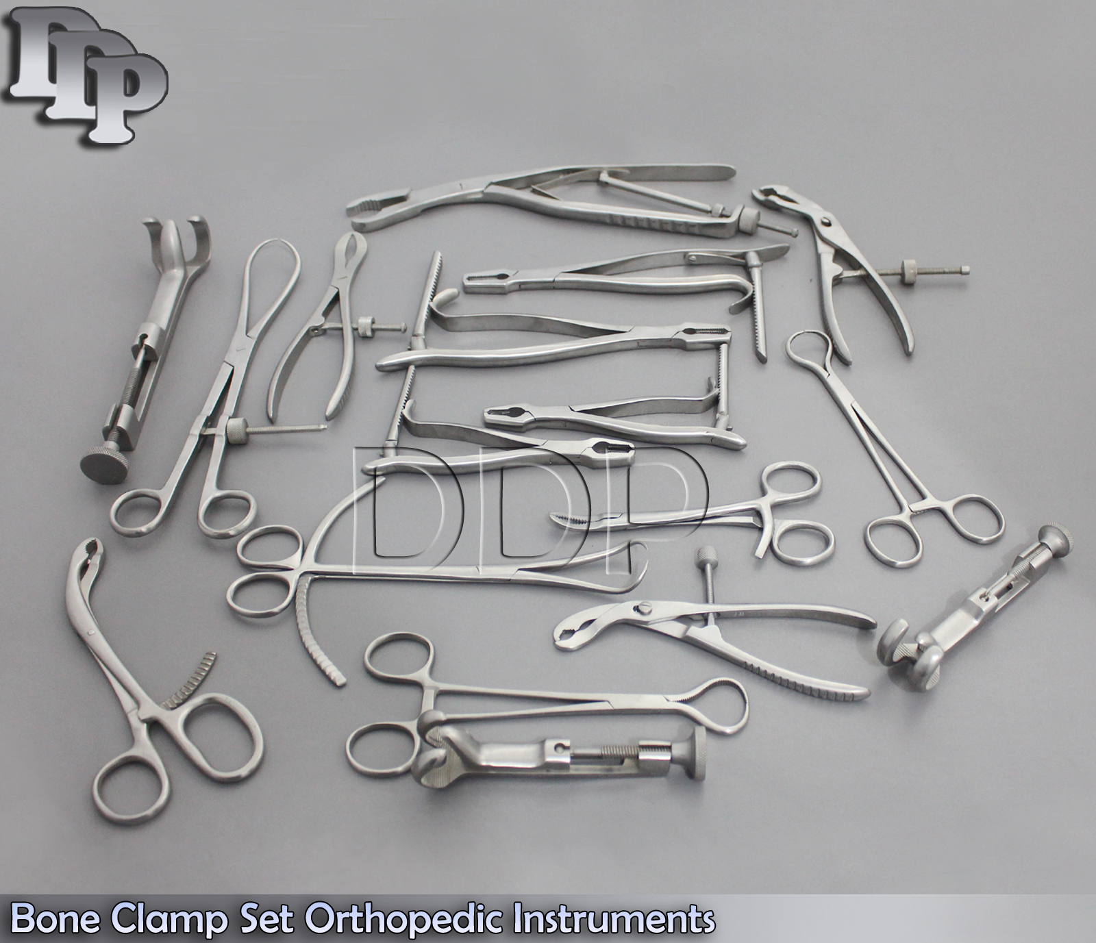 Small Bone Clamp Set Orthopedic Instruments DS-1124