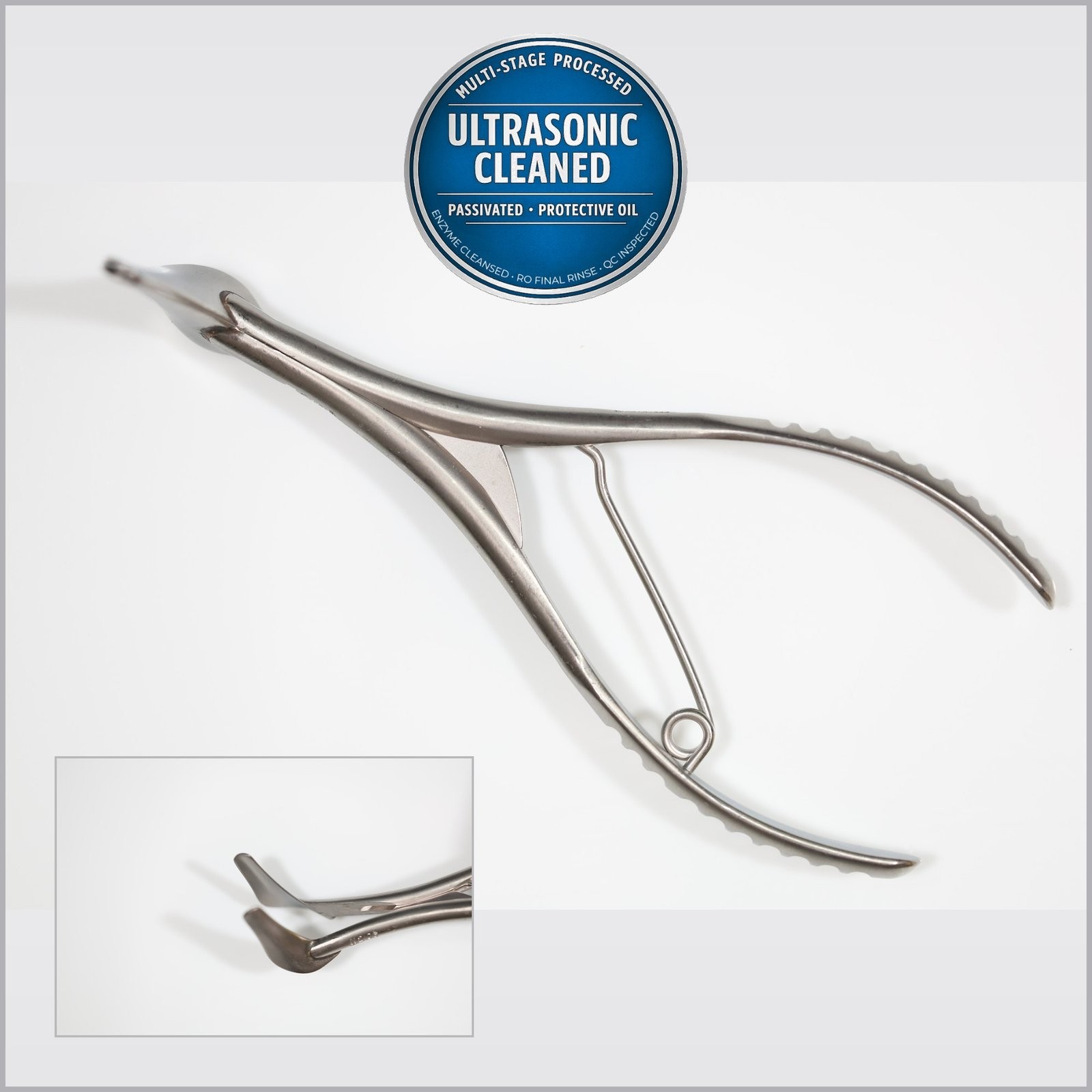Storz N2106 Nasal Speculum, #2, 31mm Modified Blades, 6mm Wide Tips, 5-1/4in