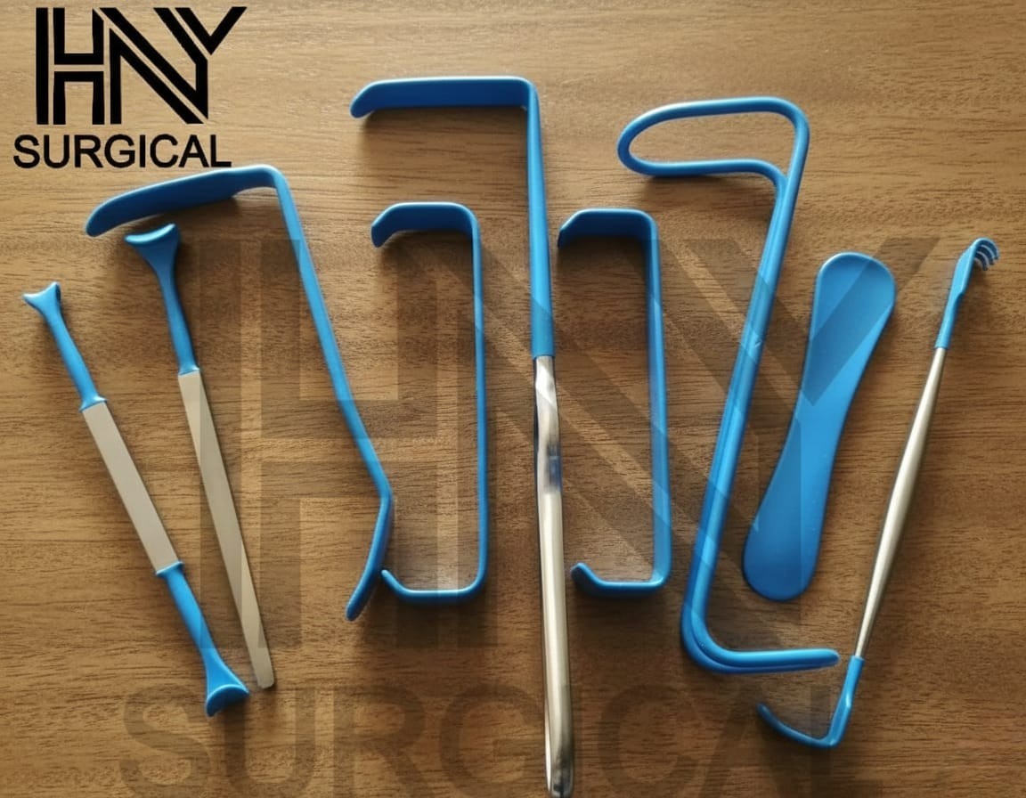 Face Lift Brow lif Dissectors & Elevator Set of 6 Pcs,Plastic surgery instrument