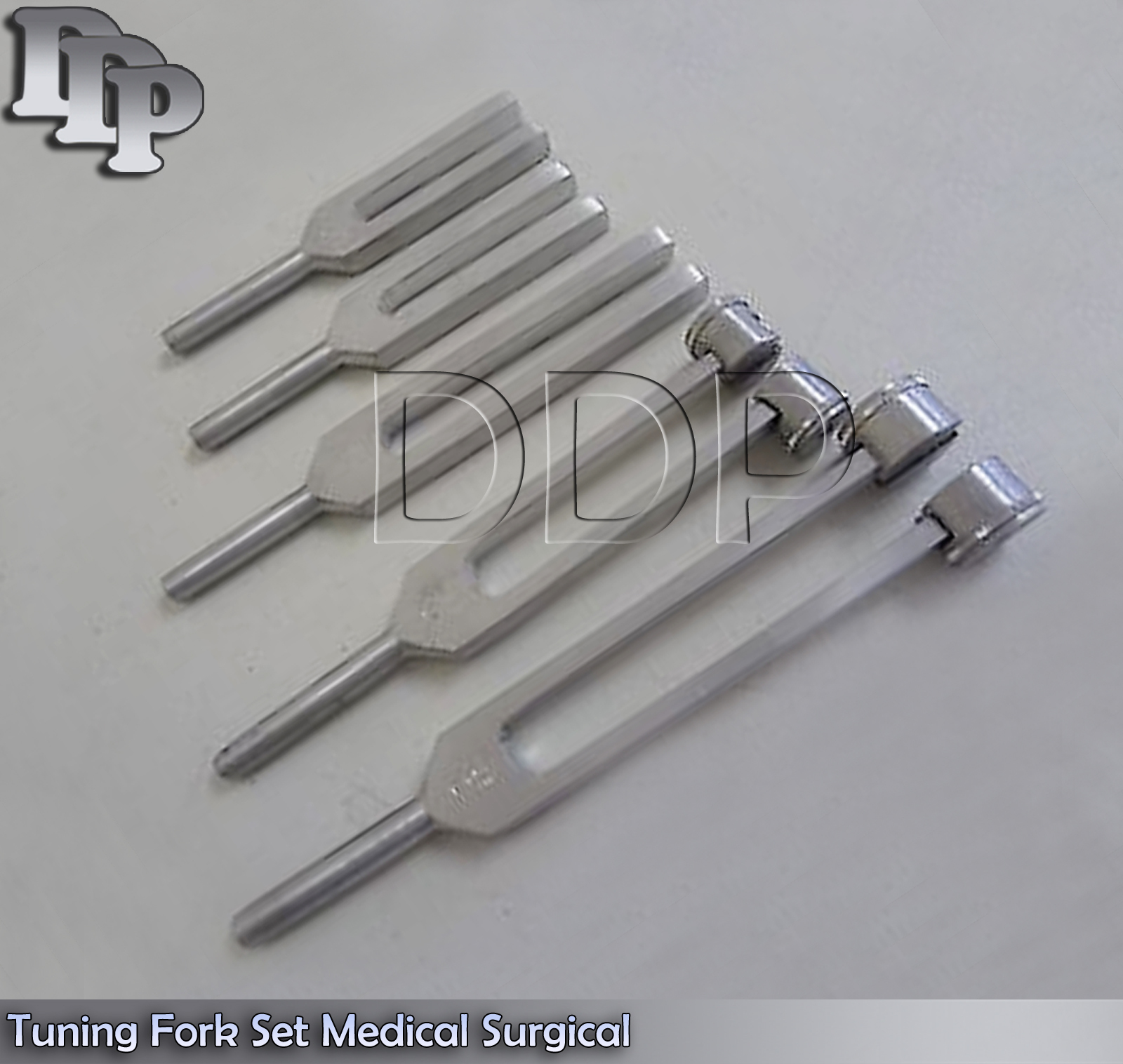 5 Tuning Fork Set Medical Surgical Chiropractic Physical Diagnostic instruments
