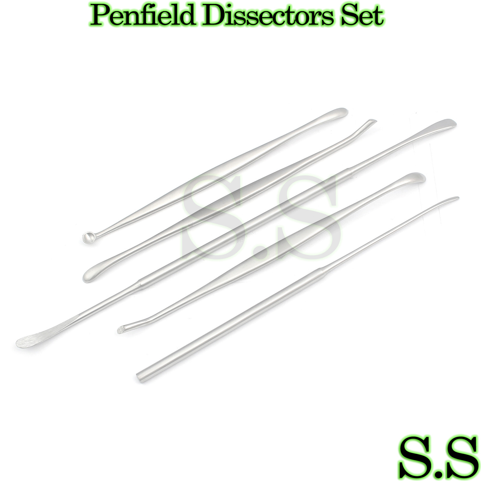 Set Of 5 pieces Penfield Dissector Set Surgical Instruments