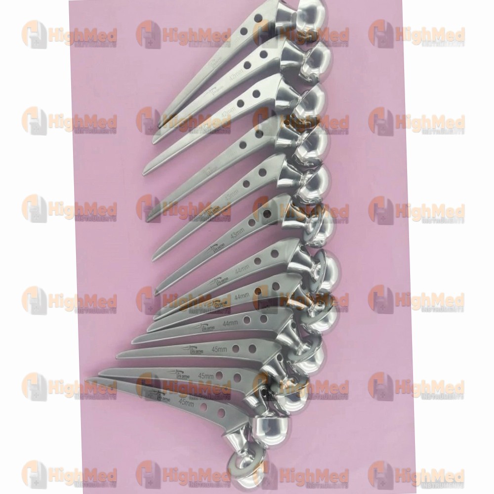 Hip Prosthesis Bipolar Orthopedic instrument 40, 41, 42mm set of 3 pcs implants,