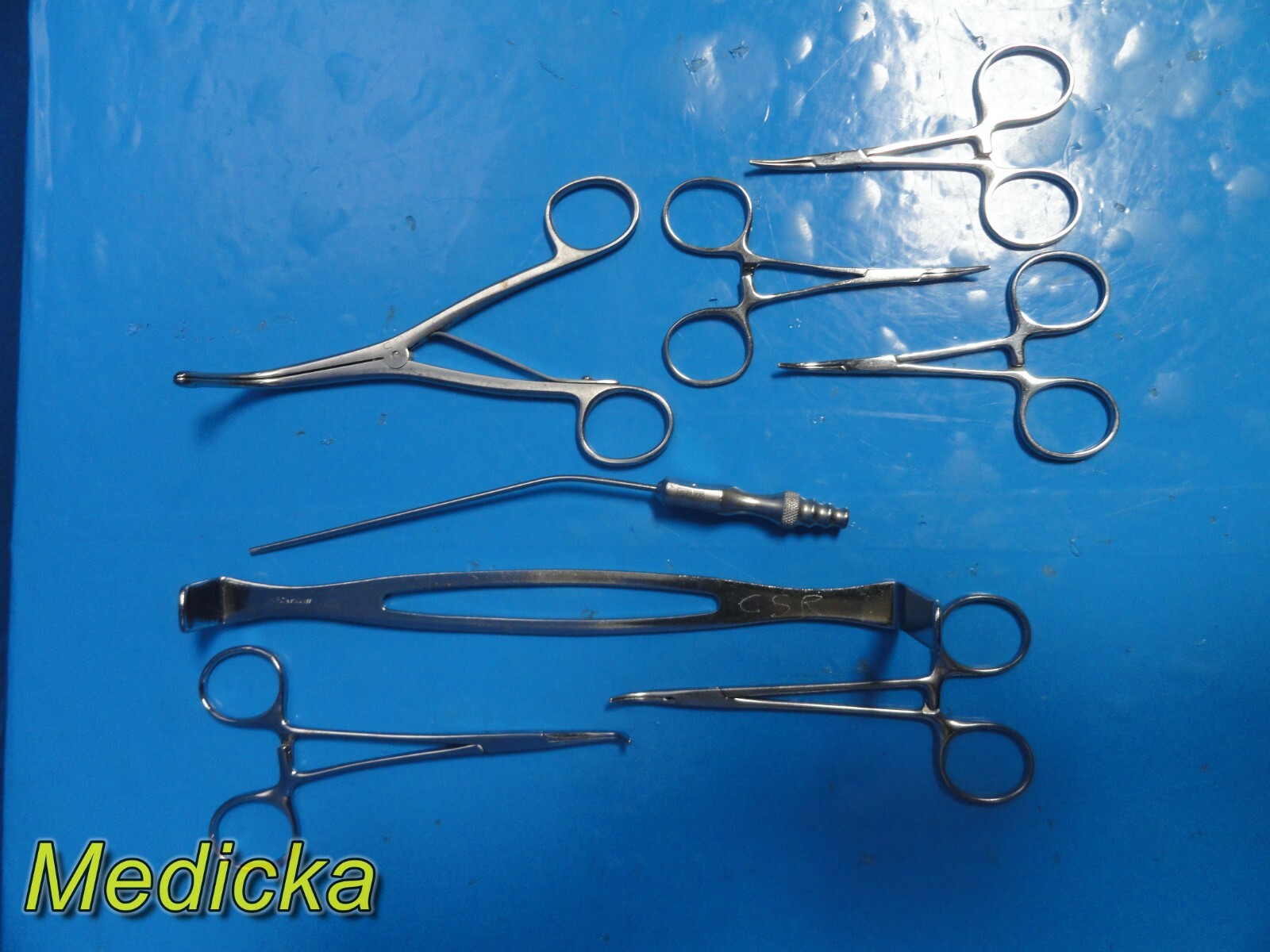 Jarit Codman Aesculap House TRACH (Tracheotomy) Instrumentation Tray ~ 22414