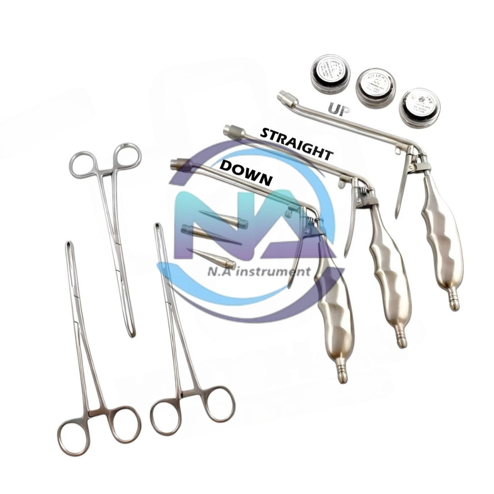 McGivney Hemorrhoidal 306 PCs Latex 2 Set German Silicone by NA Instrument