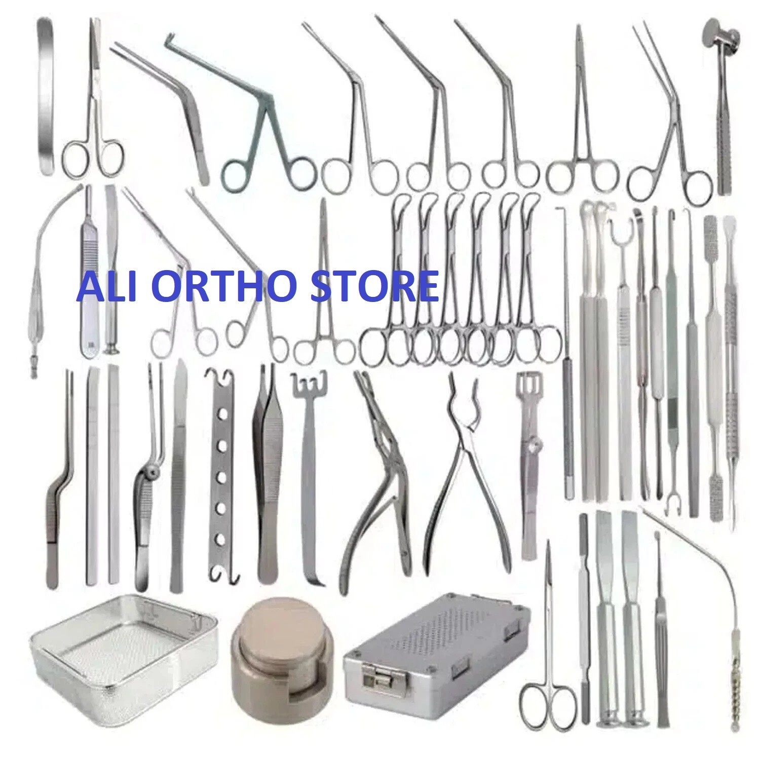 60 pcs Septoplasty surgical set for correct deviated nasal septum instruments CE