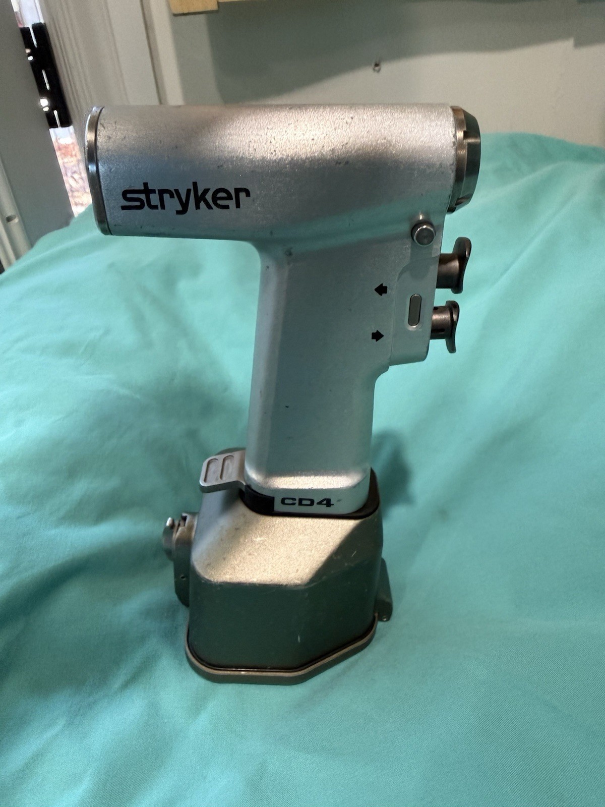 Stryker CD4 4405 Cordless Driver Kit Battery & Aseptic Case Ortho Vet Surgery