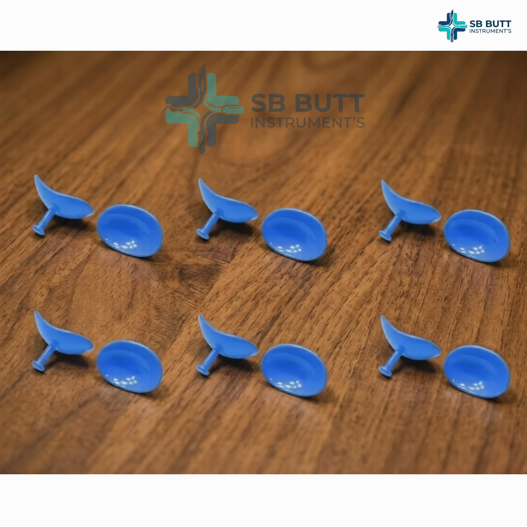 Corneal Eye Shield with Electro Coated | S & L & XL | Laser Eye Protector 12 Pcs