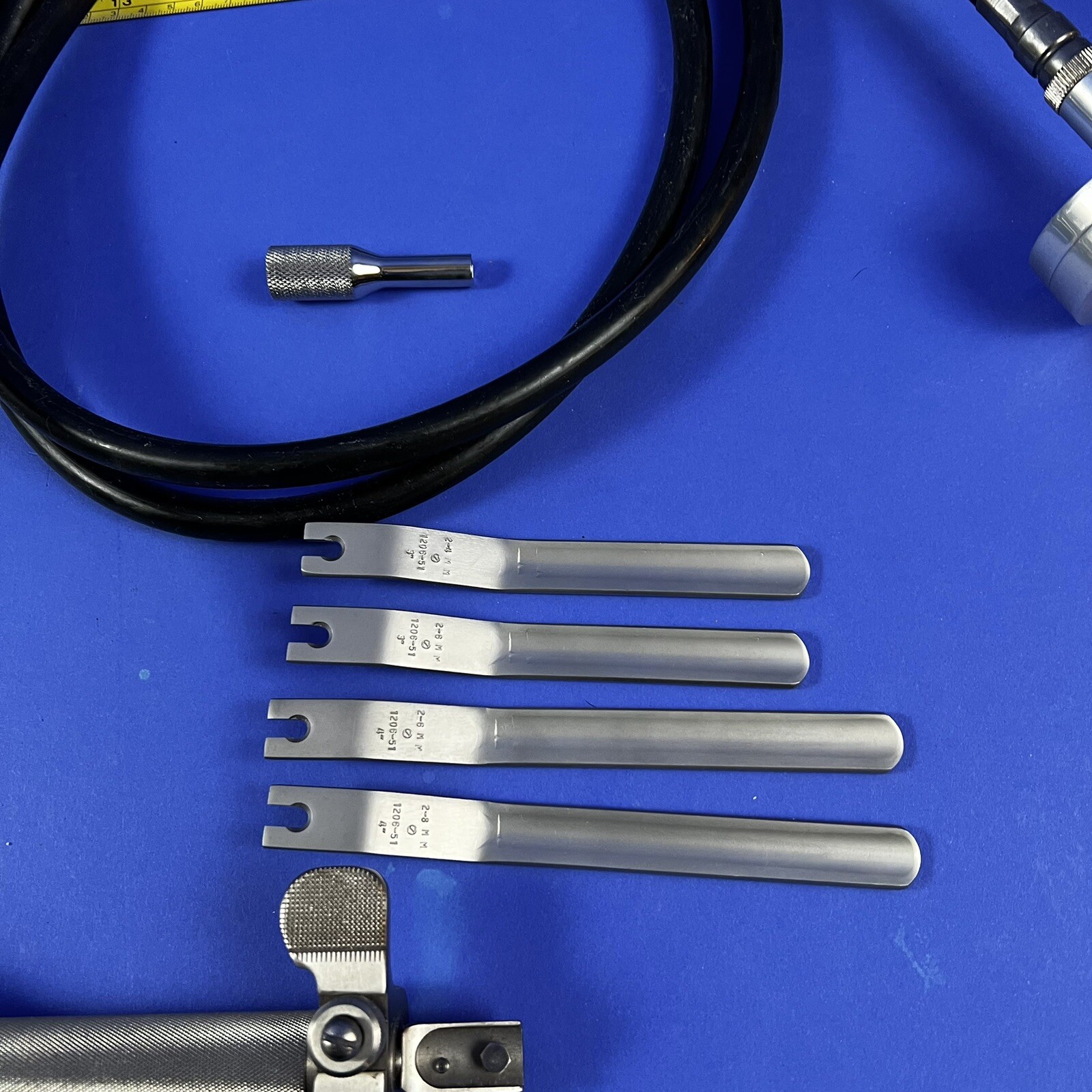 Zimmer 1206 Vintage Power Driven Surgical Knife with Attachments and Case
