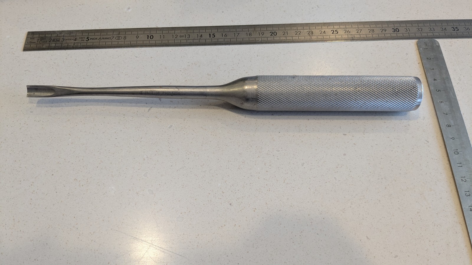 Zimmer 2804-01 Cobb Ultra Cut Straight Gouge 29cm Overall Length