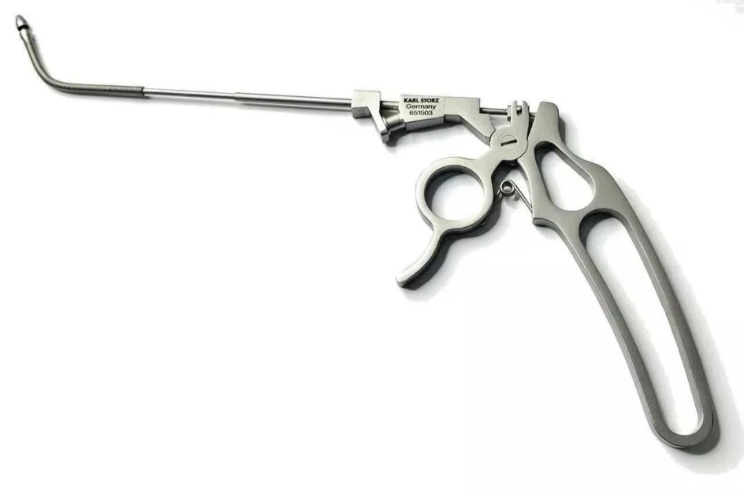 KARL STORZ 651503 HOSEMANN Frontal Sinus Nasal Recess Punch Circular Cutting 8″