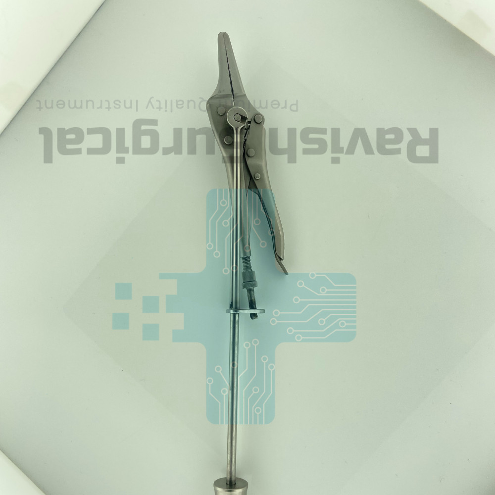 Needle Nose Locking Pliers with Slide Hammer 45cm Orthopedic Surgical Instrument