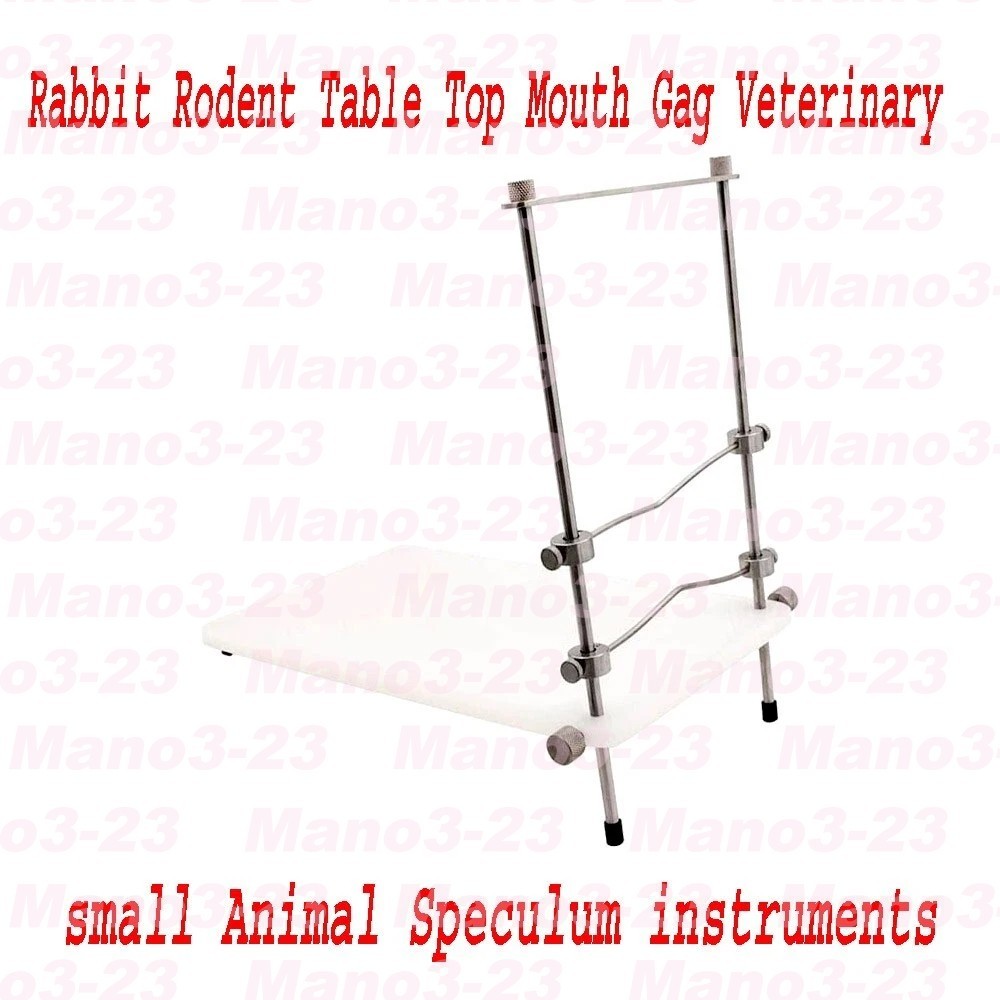 Rabbit Rodent Table Top Mouth Gag Veterinary small Animal Speculum instrument