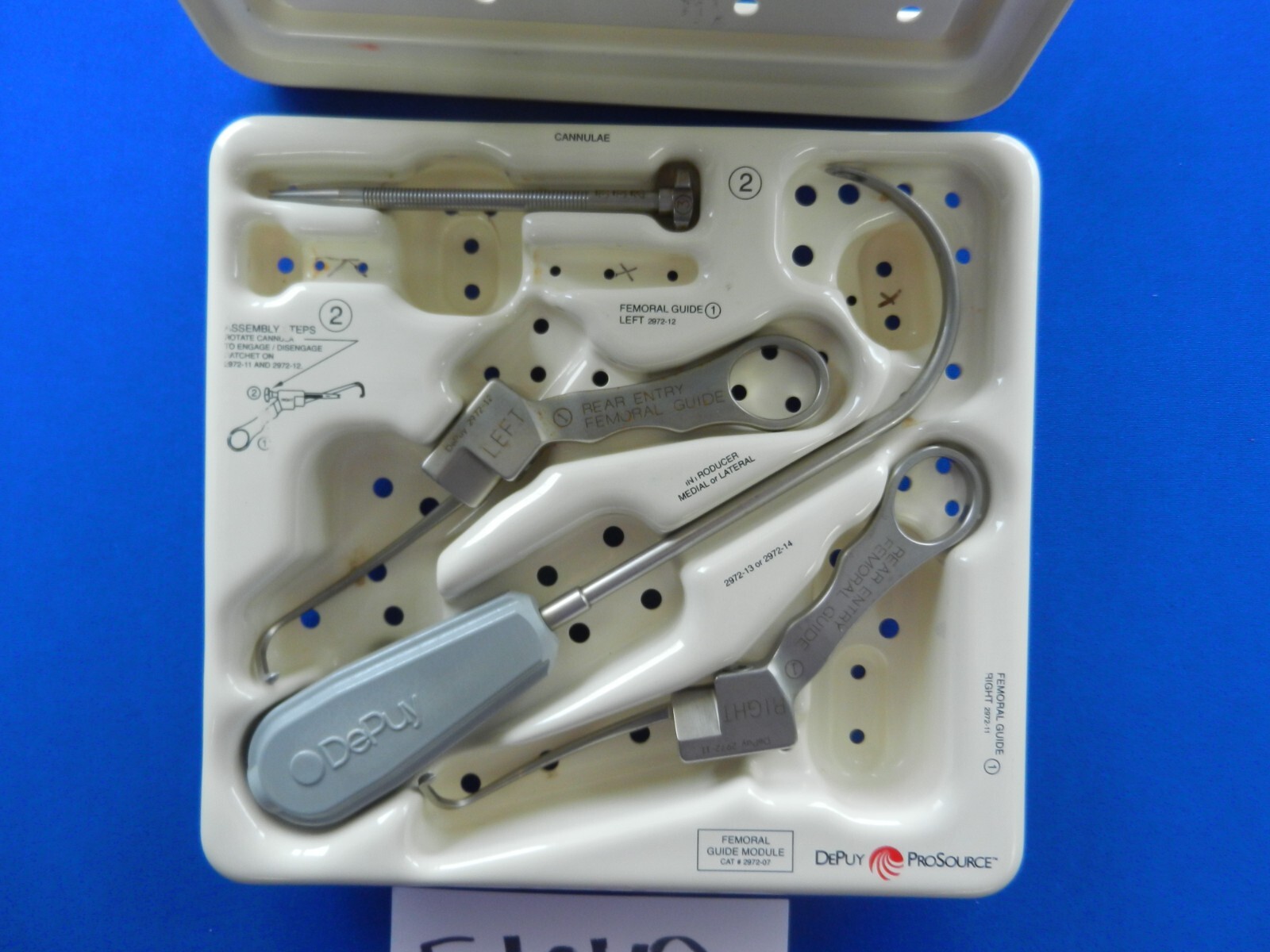 E1049 Mitek Femoral Rear Entry Guide System 2972-07-000
